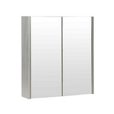 Kartell UK Purity Silver Oak Mirror Vanity Unit